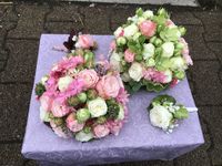 emch floristik Brautstr&auml;usse kompakt rosa
